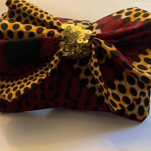 Handmade Ankara Bow Purse